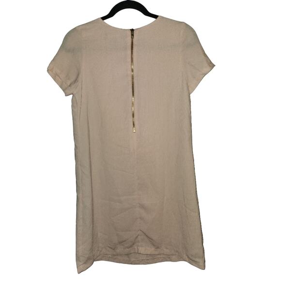 Lulus Blush Pink Shift T-Shirt‎ Lined Dress Size Small - Picture 5 of 11
